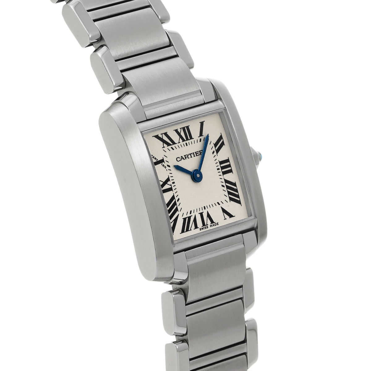 Tank Francaise SM W51008Q3 Silver CARTIER Ladies [Pre-owned]