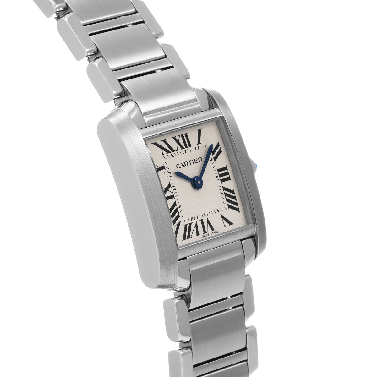 Tank Francaise SM W51008Q3 Silver CARTIER Ladies [Pre-owned]