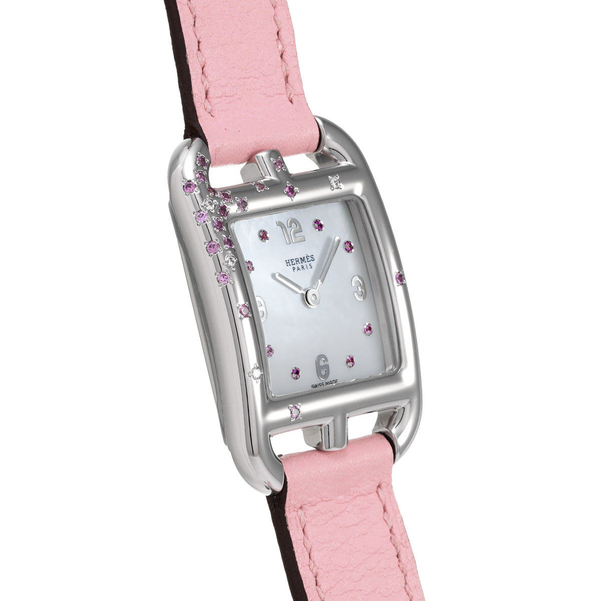 Cape Cod PM CC1.233 White MOP/Sapphire HERMES Ladies [Pre-owned].