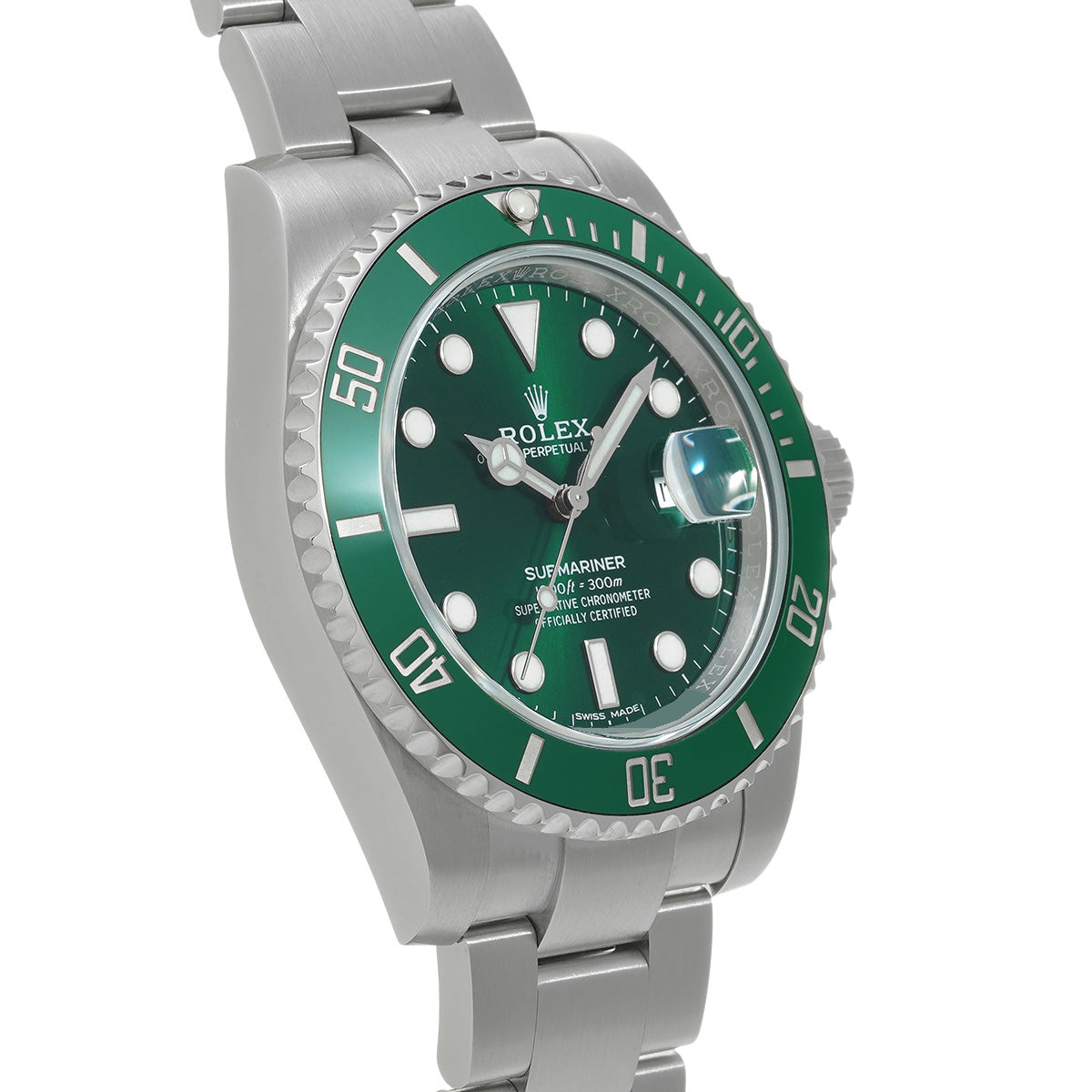 Submariner Date 116610LV Random Serial Green ROLEX Men's [Pre-Owned].