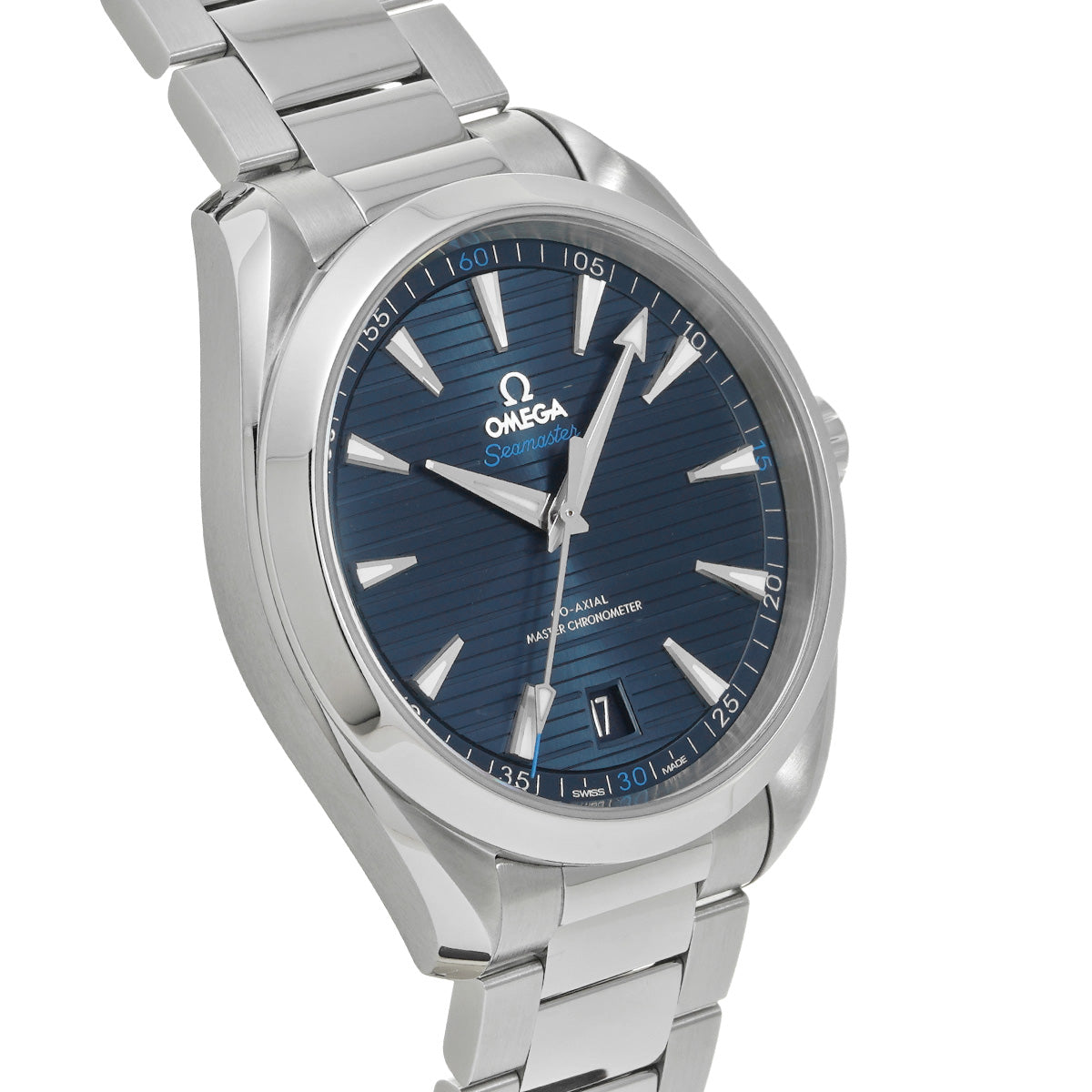 Seamaster Aqua Terra Co-Axial Master Chronometer 220.10.41.21.03.001 Blue OMEGA Mens [Pre-Owned].