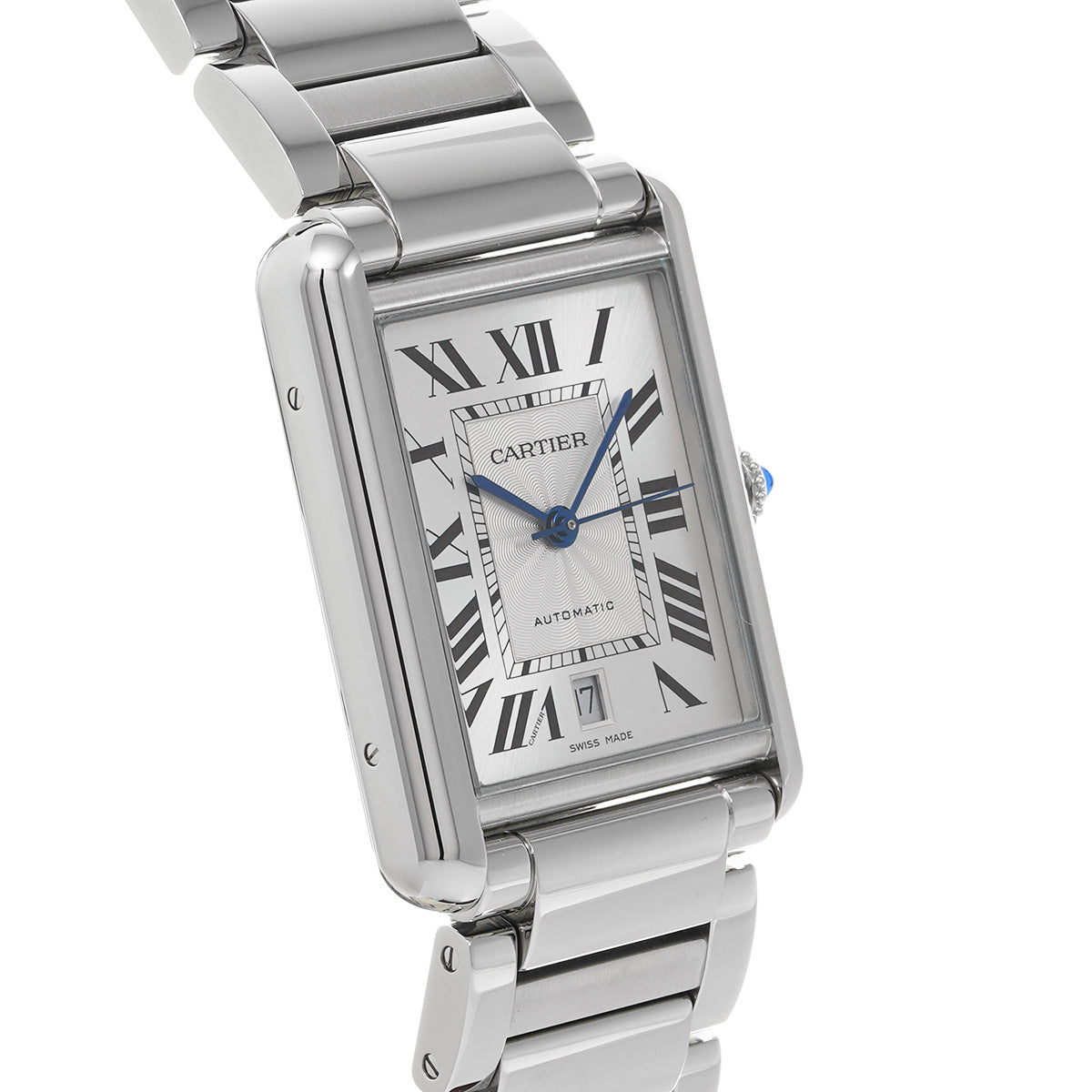 Tank Must XL WSTA0053 Silver CARTIER Men's [Pre-owned]