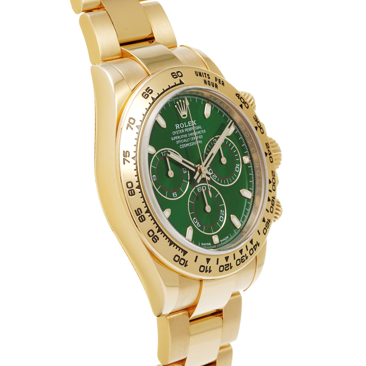 Cosmograph Daytona 116508 Random Serial Green ROLEX Men's [Pre-Owned].