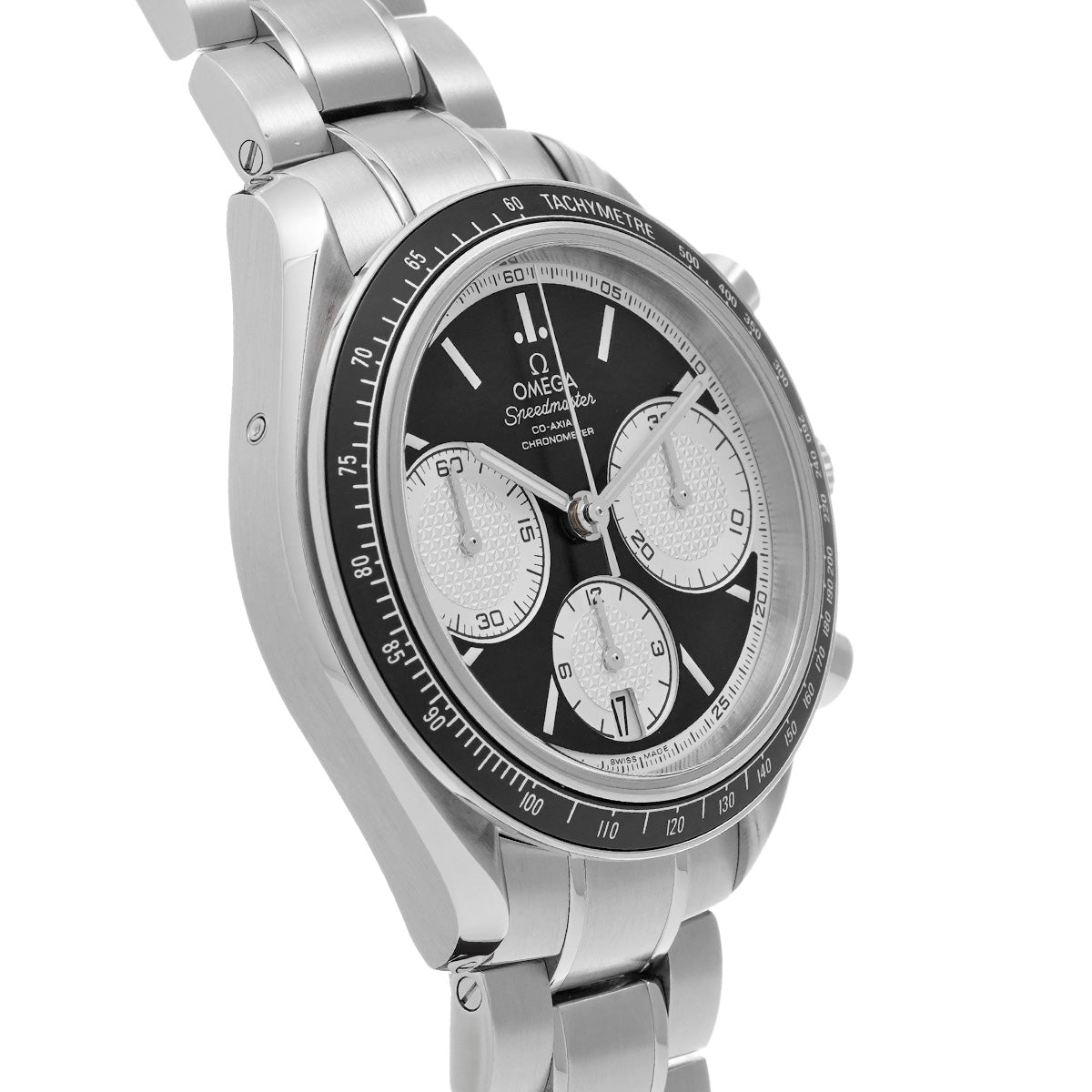 Speedmaster Racing Co-Axial 326.30.40.50.01.002 Black/Silver OMEGA Men's [Pre-Owned].