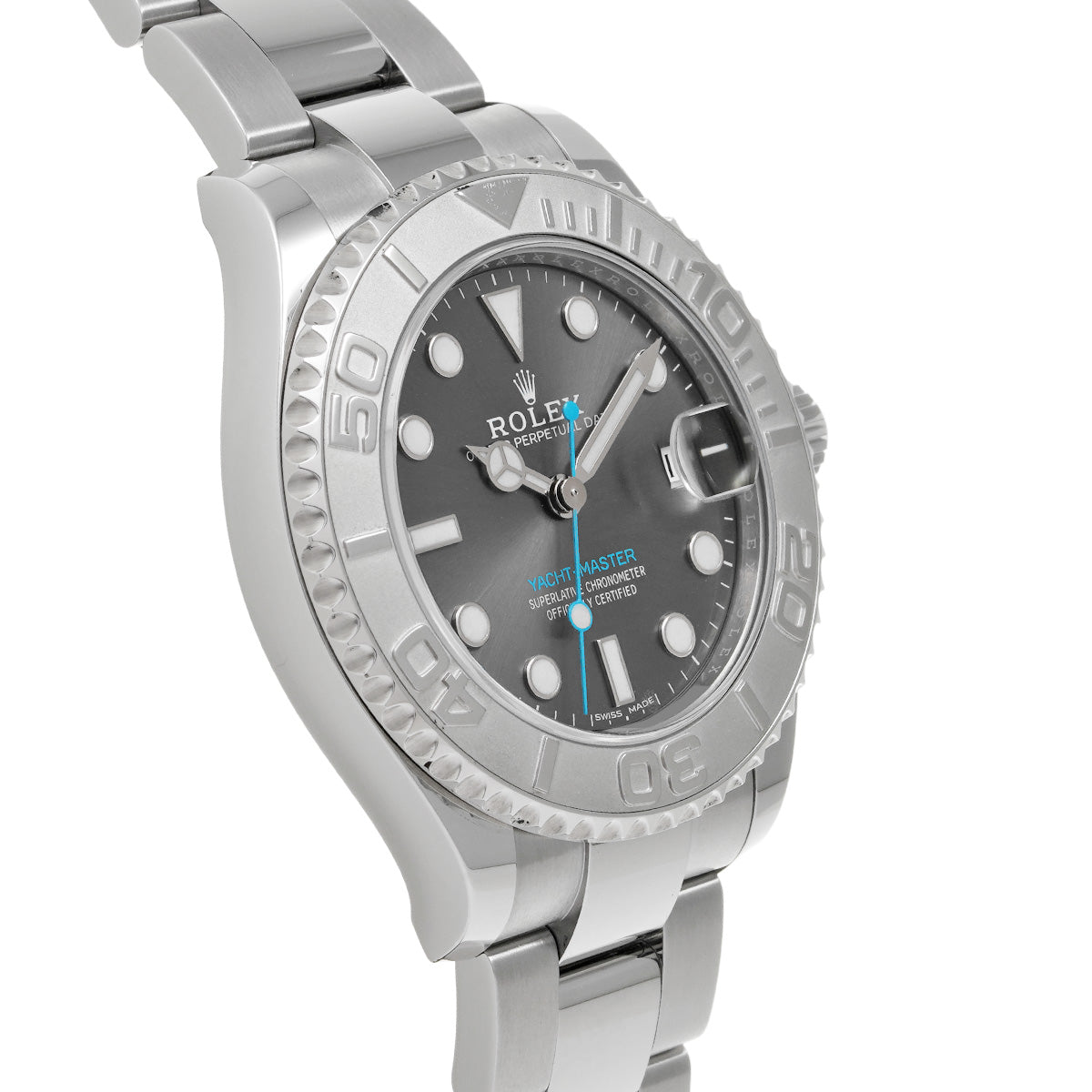 Yacht-Master 37 Dark Rhodium 268622 Random Serial Gray ROLEX Unisex [Pre-Owned].