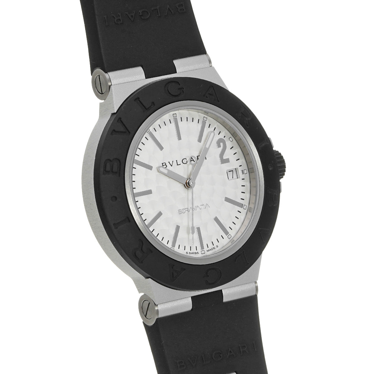 Aluminum Motoi Sorayama model Limited edition of 1000 pieces 103703 Silver BVLGARI Men's [Pre-owned].