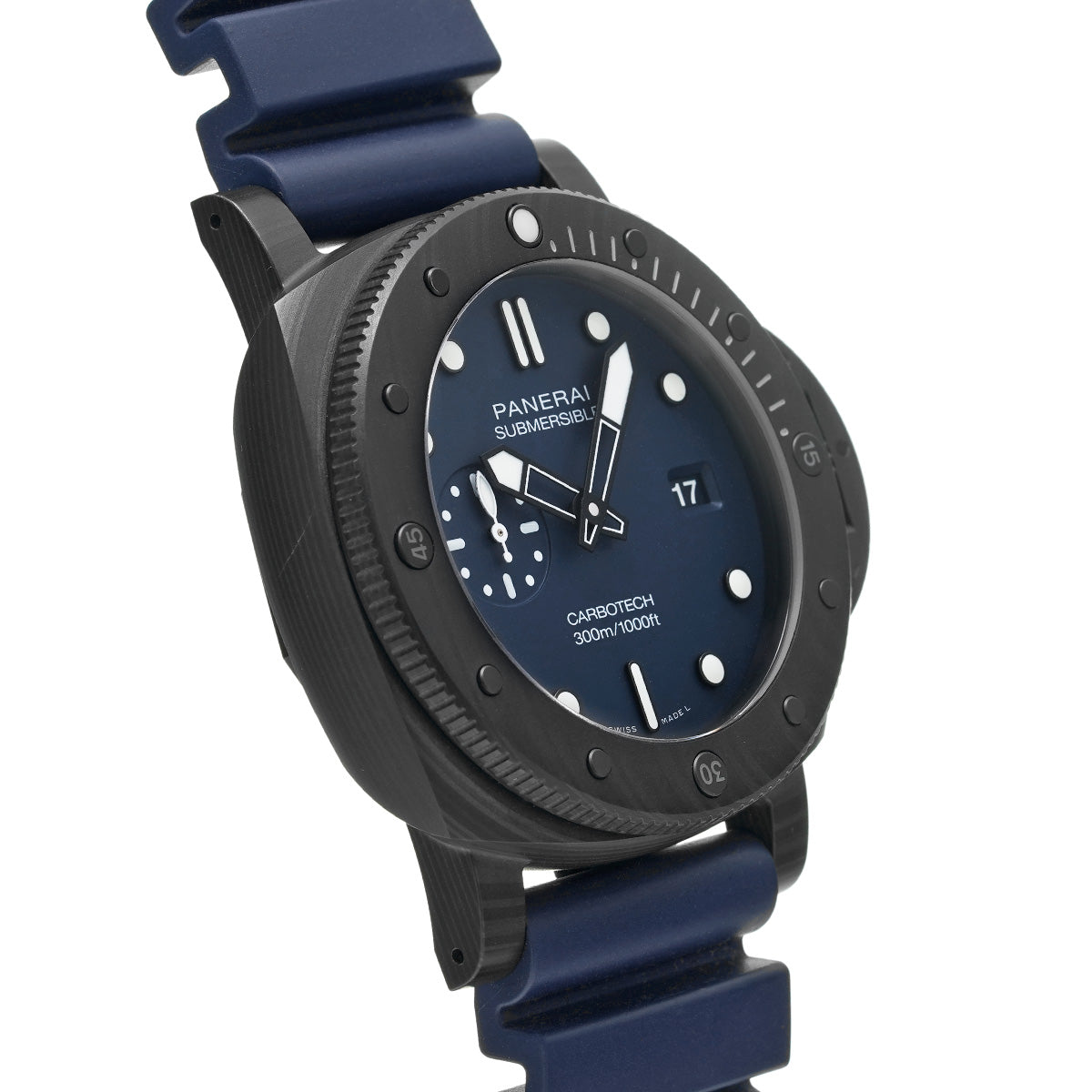 Submersible Quaranta Quattro Blue Abisso PAM01232 Y (manufactured circa 2022) Blue PANERAI Men's [Pre-Owned]