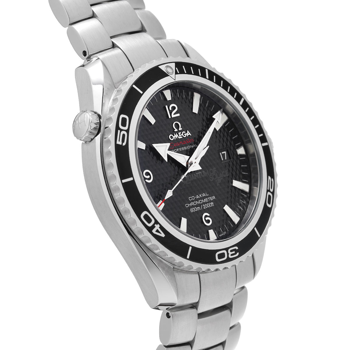 Seamaster Planet Ocean 600 Co-Axial 007 222.30.46.20.01.001 Black OMEGA Men's [Pre-Owned].