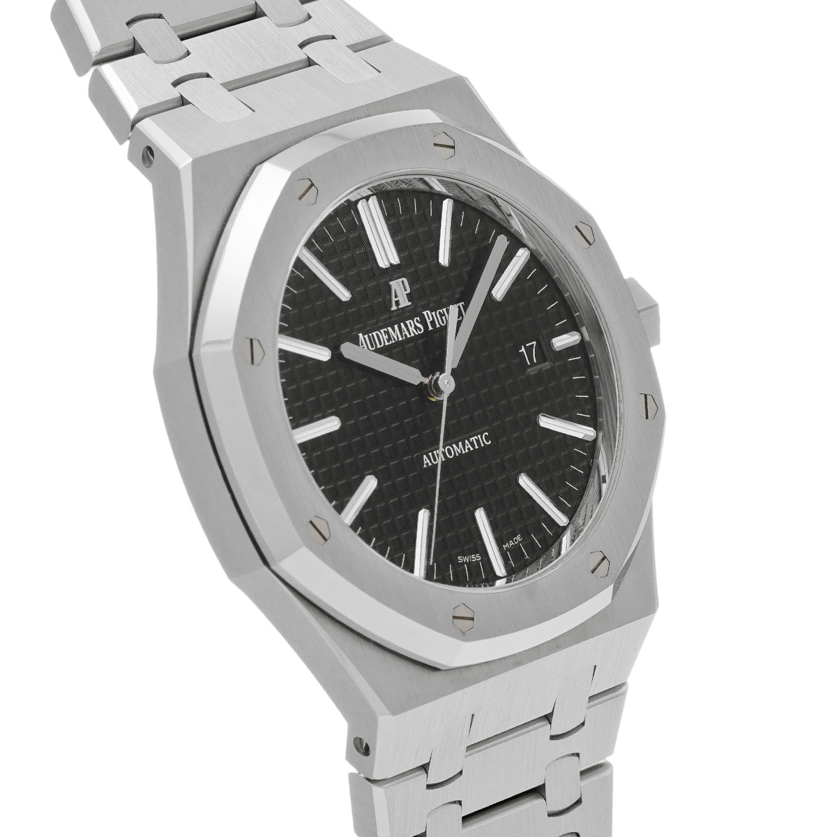 Royal Oak Automatic 15400ST.OO.1220ST.01 Black AUDEMARS PIGUET Men's [Pre-Owned].
