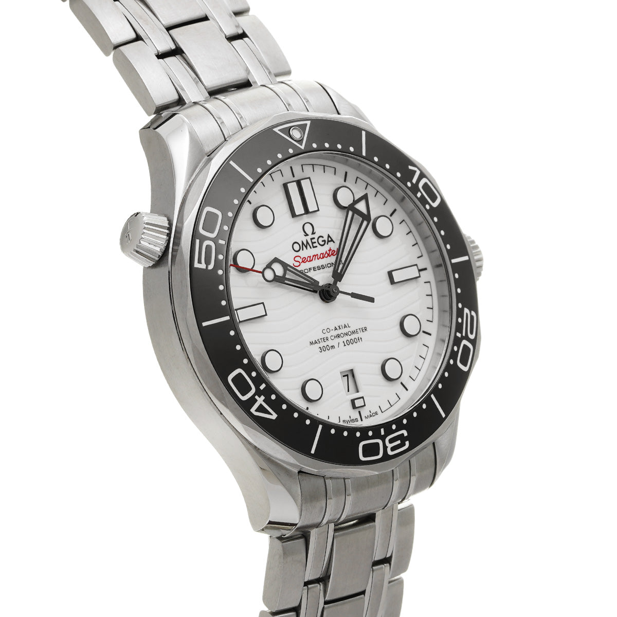 Seamaster Diver 300 Co-Axial Master Chronometer 210.30.42.20.04.001 White OMEGA Mens [Pre-Owned].
