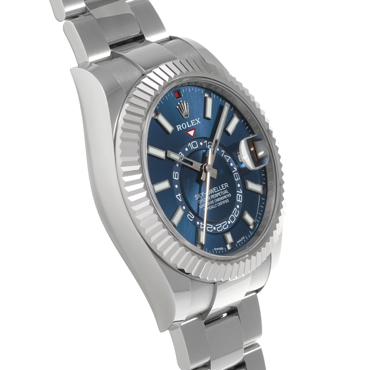 SKYDWELLER 326934 Random Serial Blue ROLEX Men's [Pre-Owned].