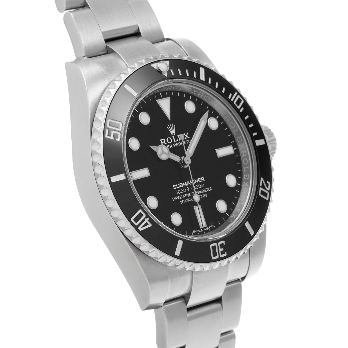 Submariner 114060 Random Serial Black ROLEX Men's [Pre-Owned].