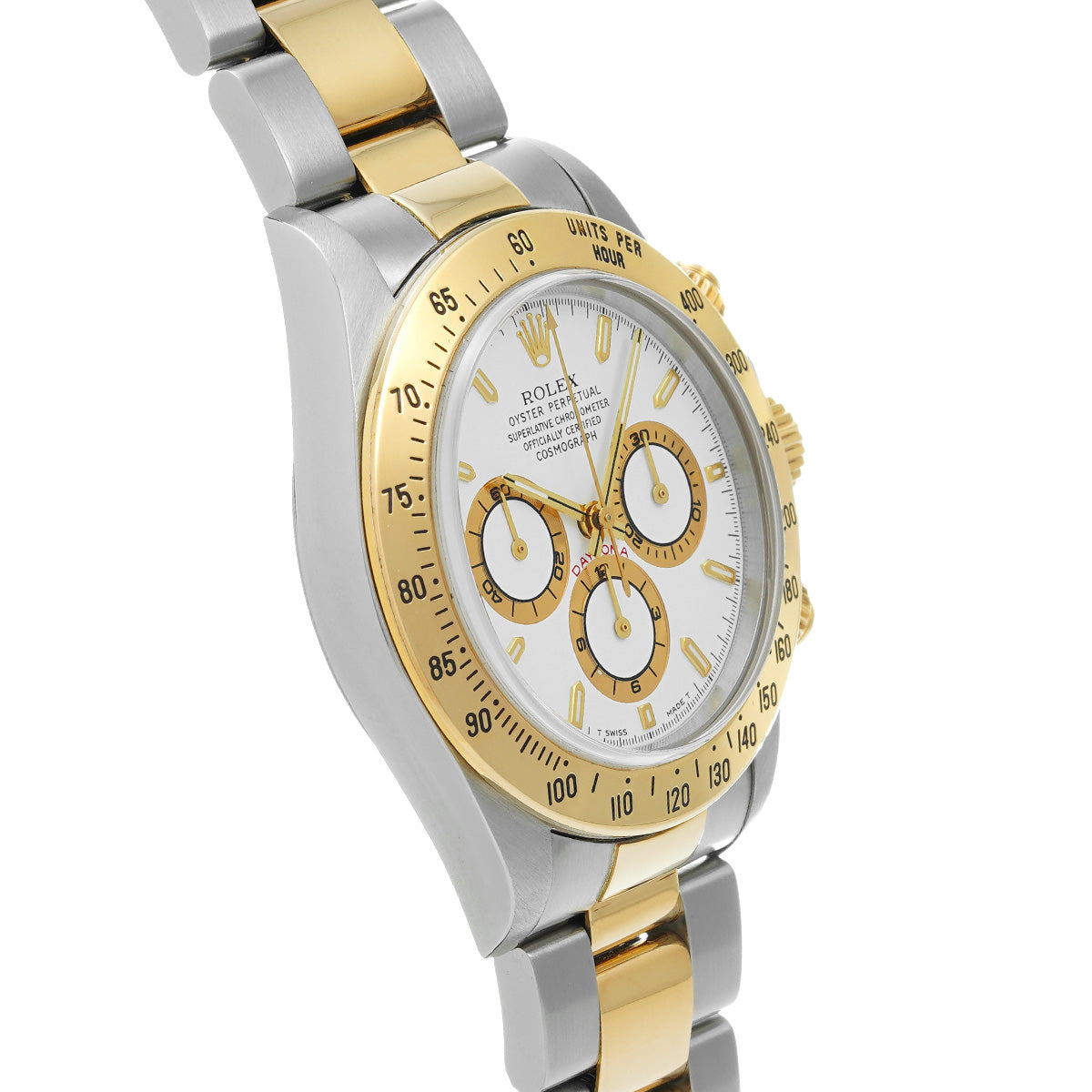 Cosmograph Daytona 16523 U (manufactured circa 1997) White ROLEX Men's [Pre-Owned].