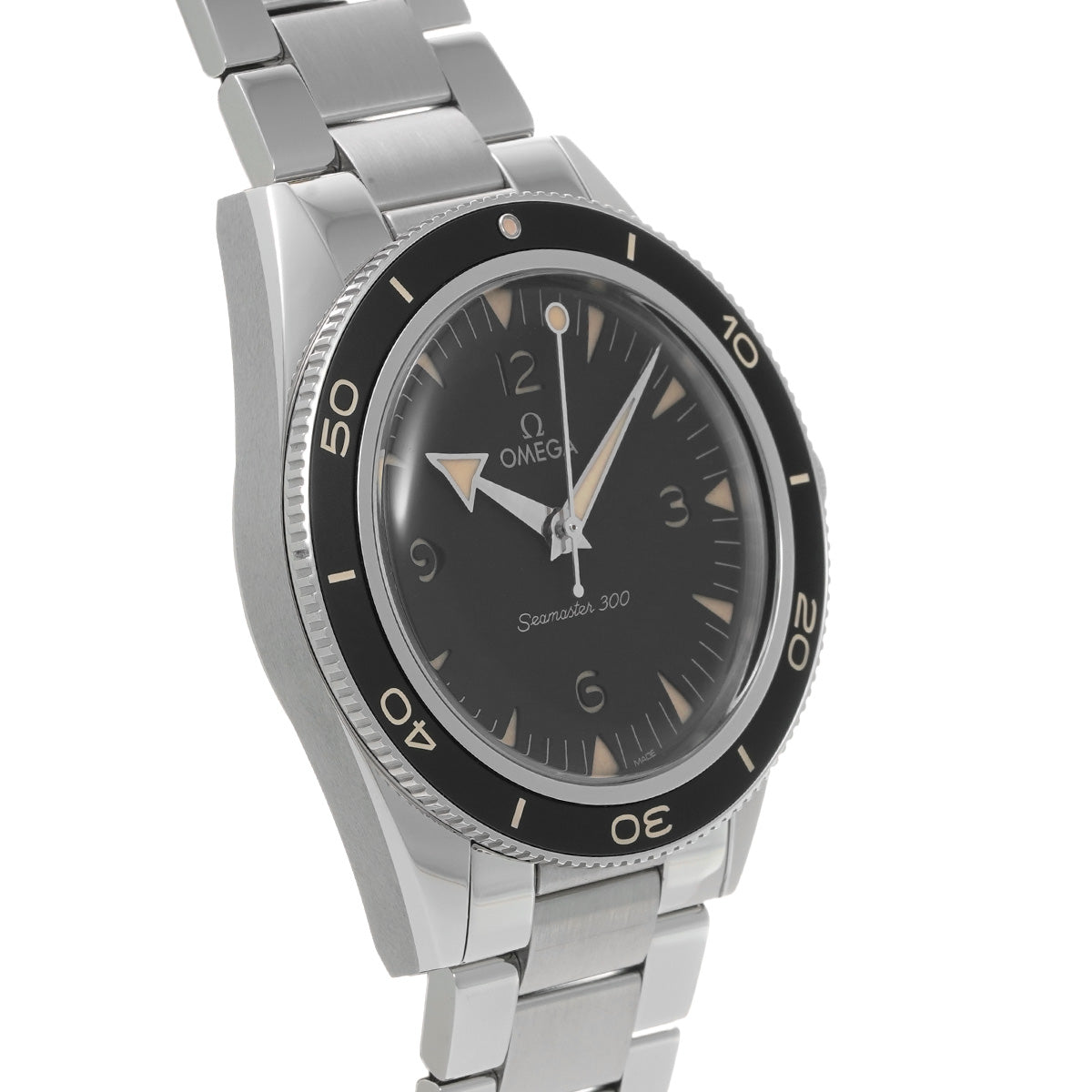 Seamaster 300 Co-Axial Master Chronometer 234.30.41.21.01.001 Black OMEGA Men's [Pre-Owned].