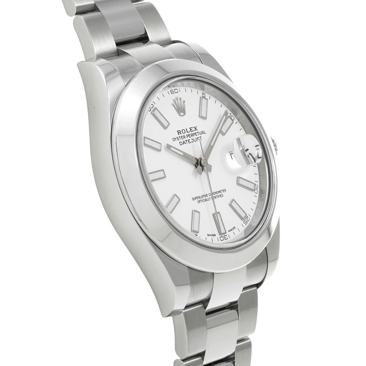 Datejust II 116300 Random Serial White ROLEX Men's [Pre-owned].