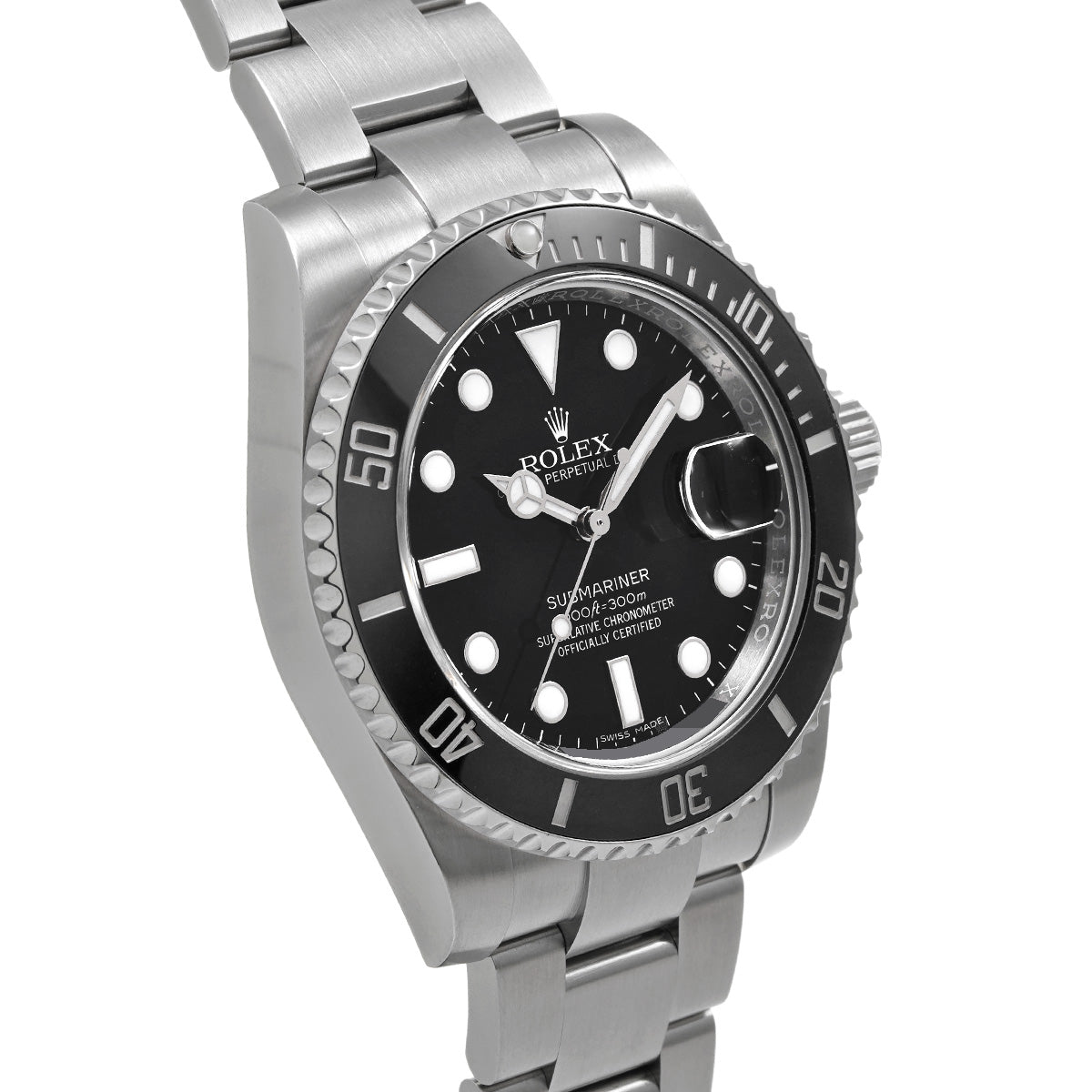 Submariner Date 116610LN Random Serial Black ROLEX Men's [Pre-Owned].