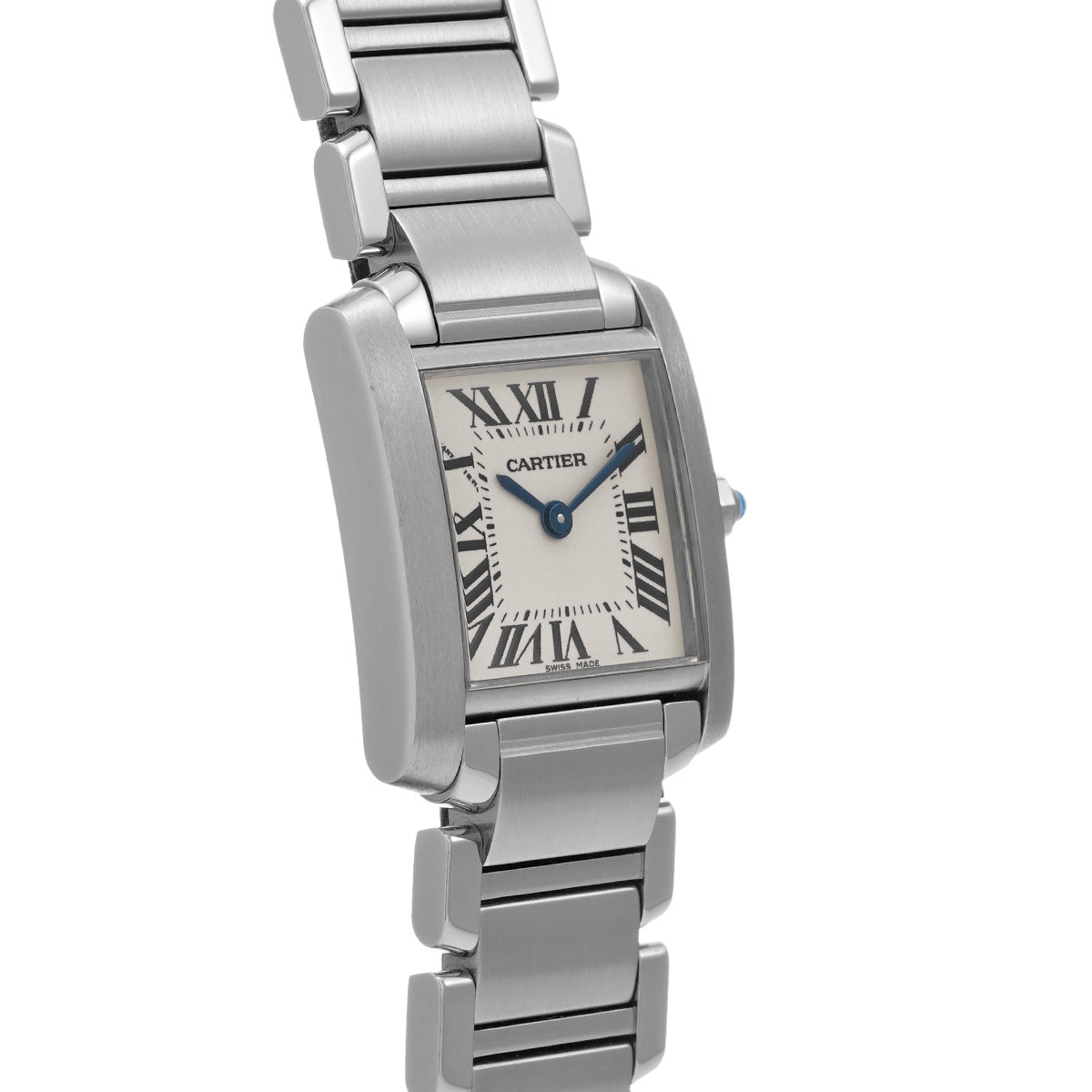 Tank Francaise SM W51008Q3 Silver CARTIER Ladies [Pre-owned]