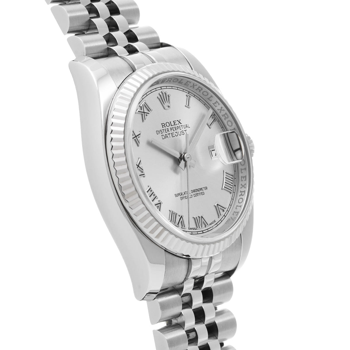 DATE JUST 116234 Random Serial Silver ROLEX Men's [Pre-owned].