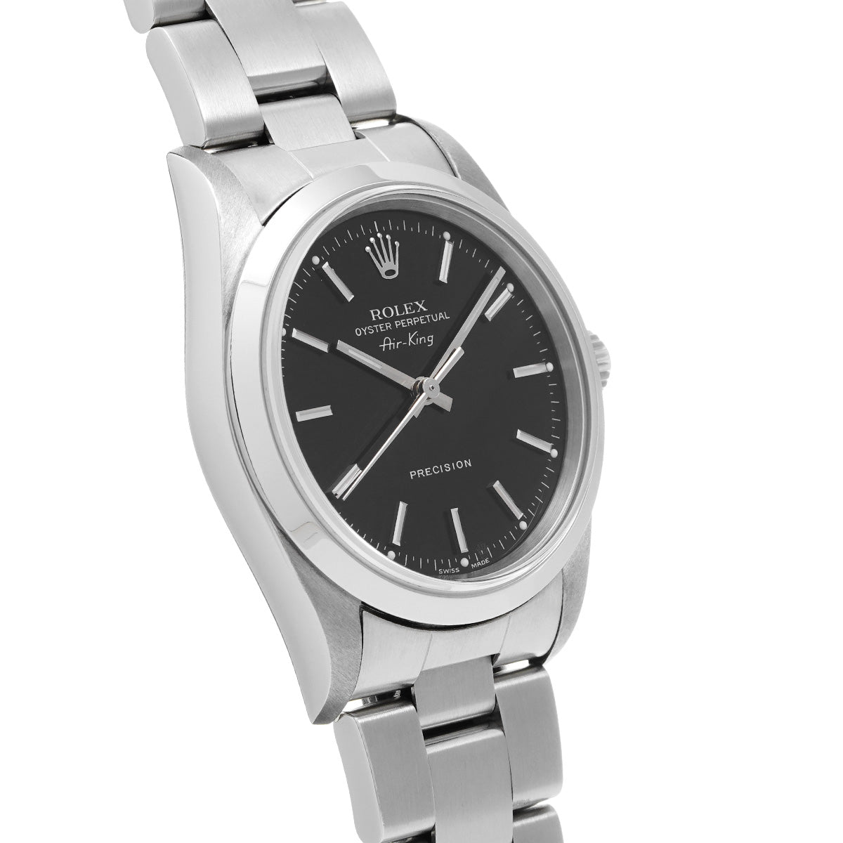 Air-King 14000M Z (manufactured circa 2006) Black ROLEX Men's [Pre-Owned].