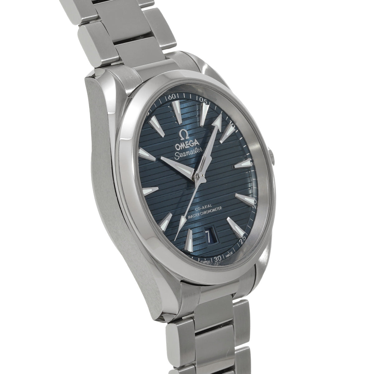220.10.38.20.03.001 Seamaster Aqua Terra Co-Axial Master Chronometer Blue OMEGA Mens [Pre-Owned].