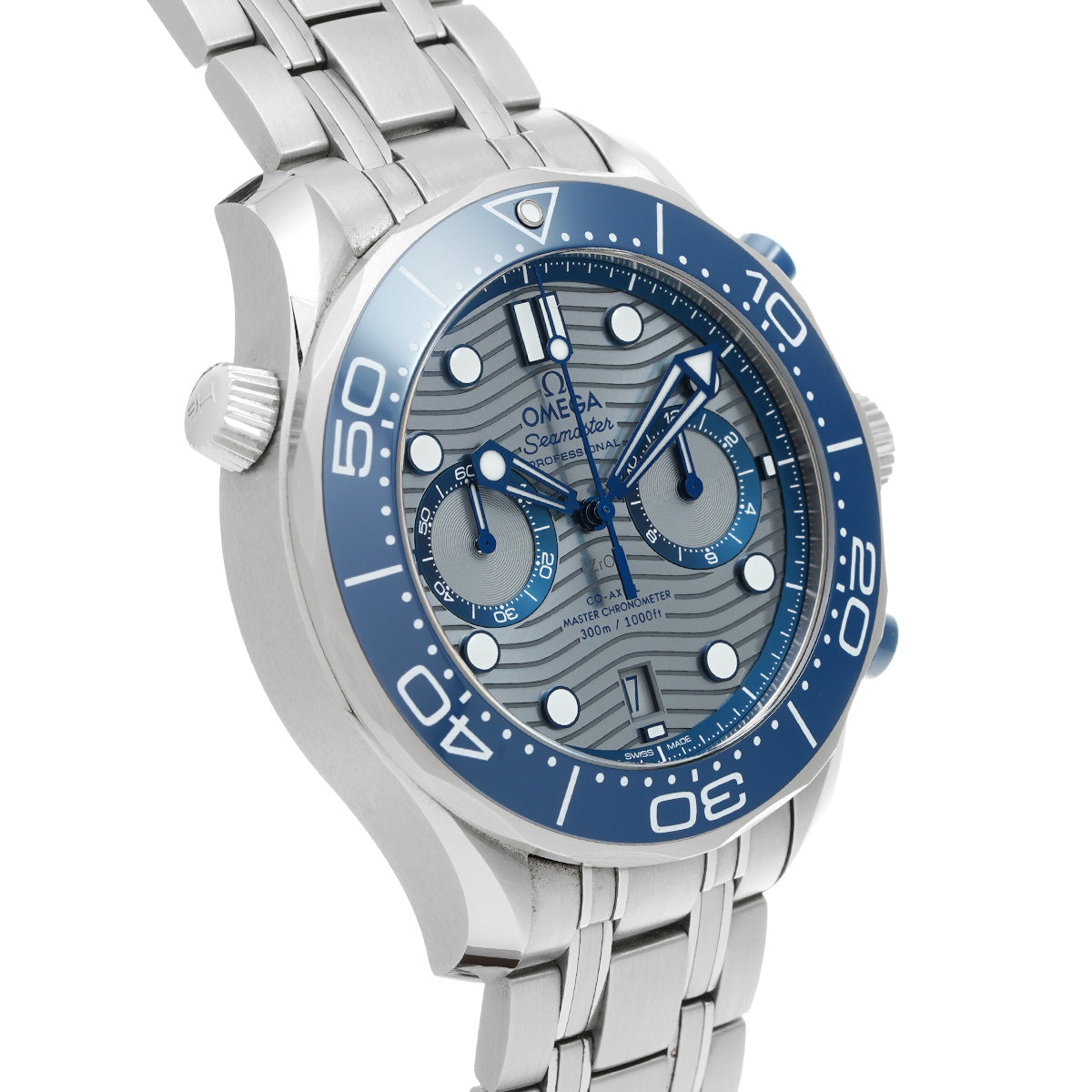 Seamaster Diver 300 Co-Axial Master Chronometer Chronograph 210.30.44.51.06.001 Gray OMEGA Mens [Pre-owned]