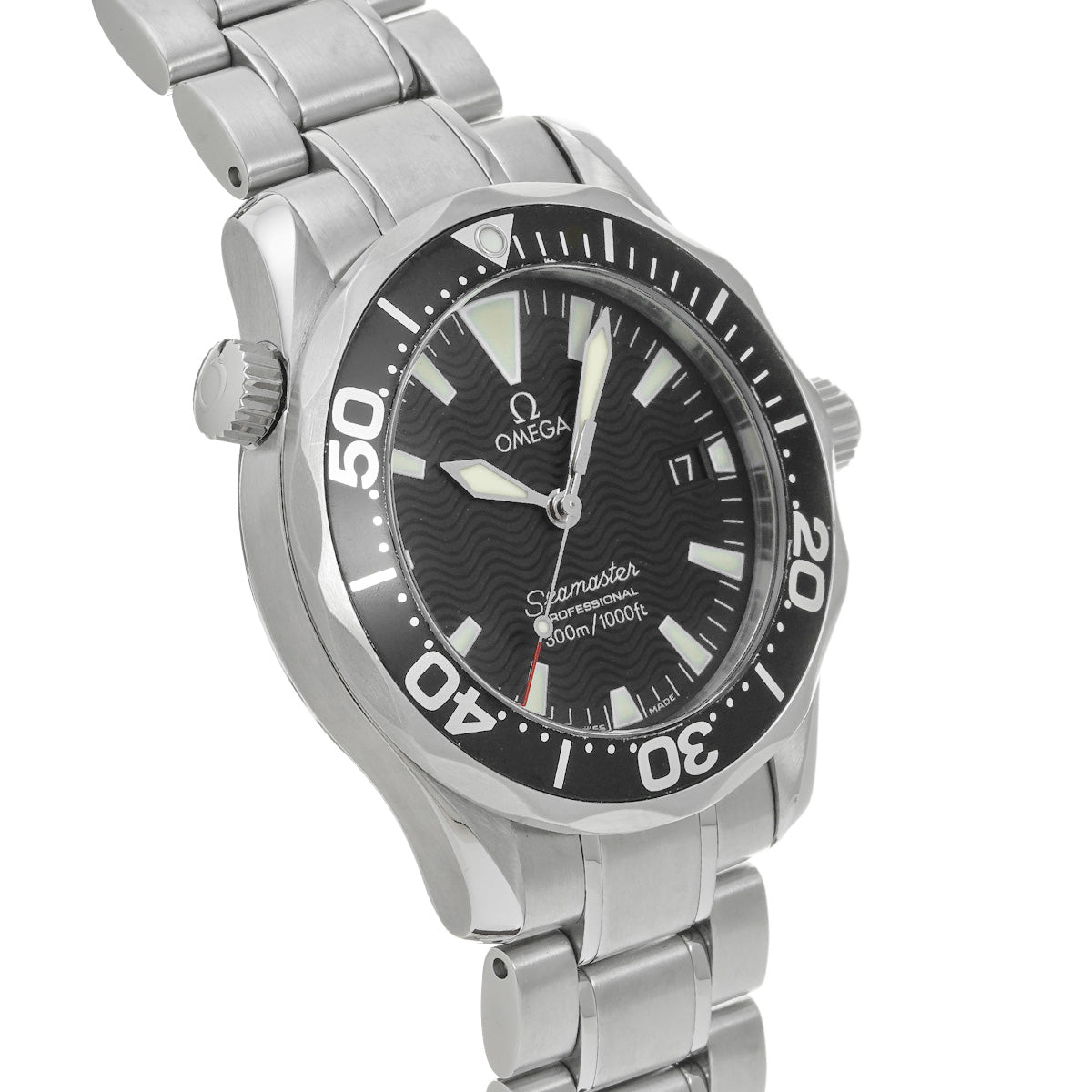 Seamaster Professional 300 2262.50 Black OMEGA Men's [Pre-Owned].