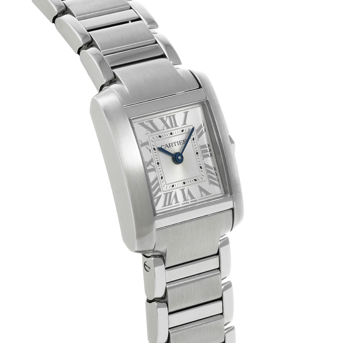 Tank Francaise SM WSTA0065 Silver CARTIER Ladies [Pre-owned]