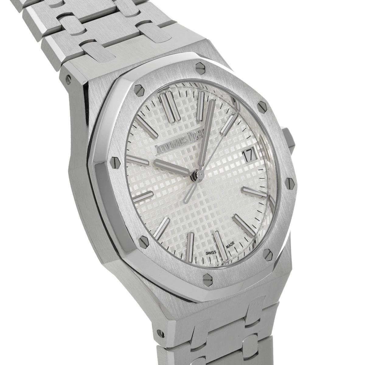 Royal Oak Automatic 50th Anniversary 15510ST.OO.1320ST.03 Silver AUDEMARS PIGUET Men's [Pre-Owned]