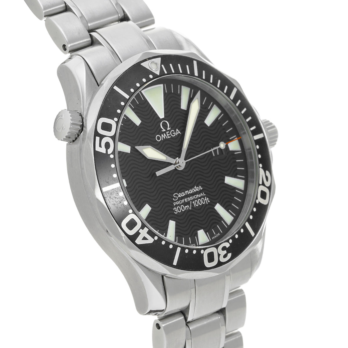 Seamaster Professional 300 2264.50 Black OMEGA Men's [Pre-owned].