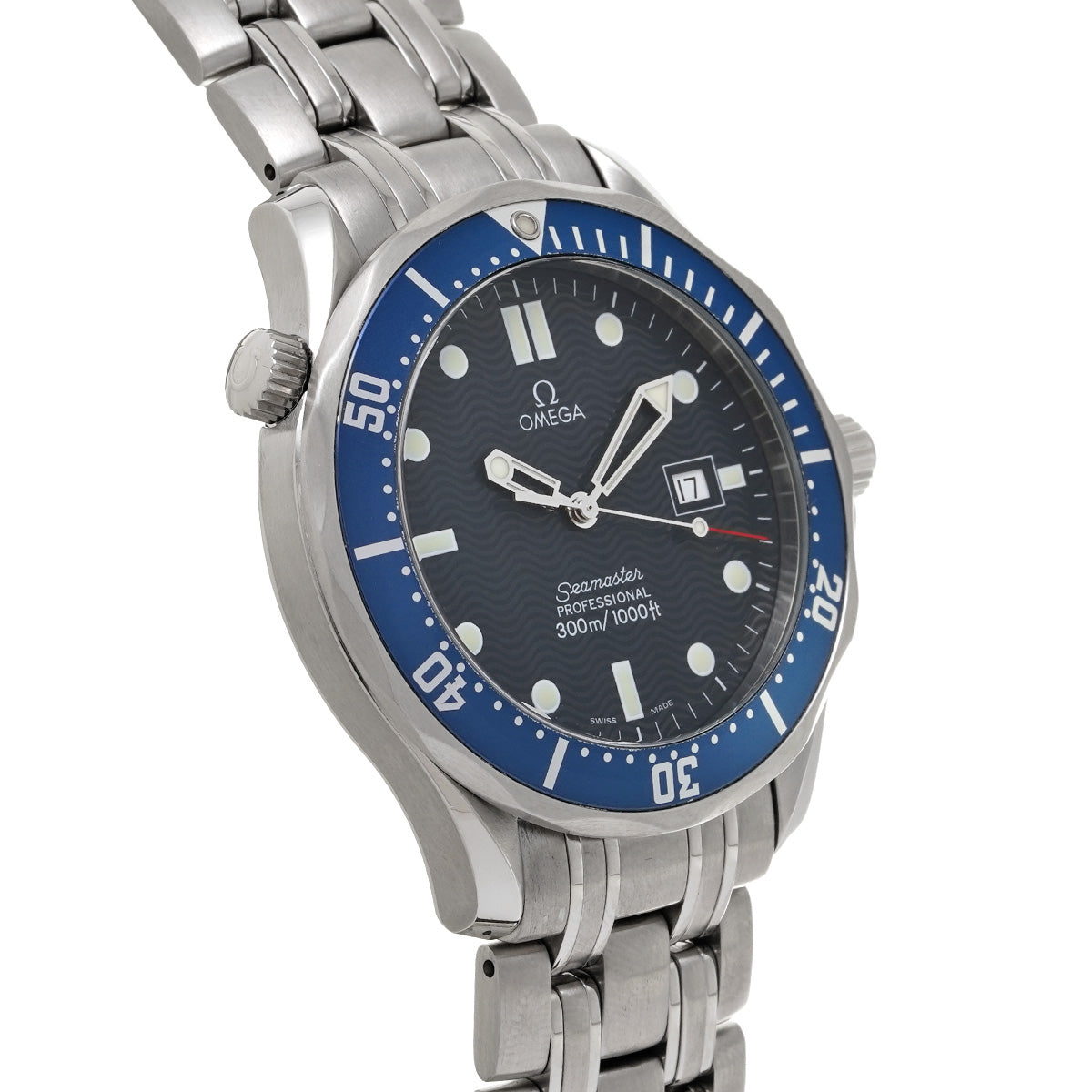 2541.80 Seamaster Professional 300 Blue OMEGA Men's [Pre-owned].