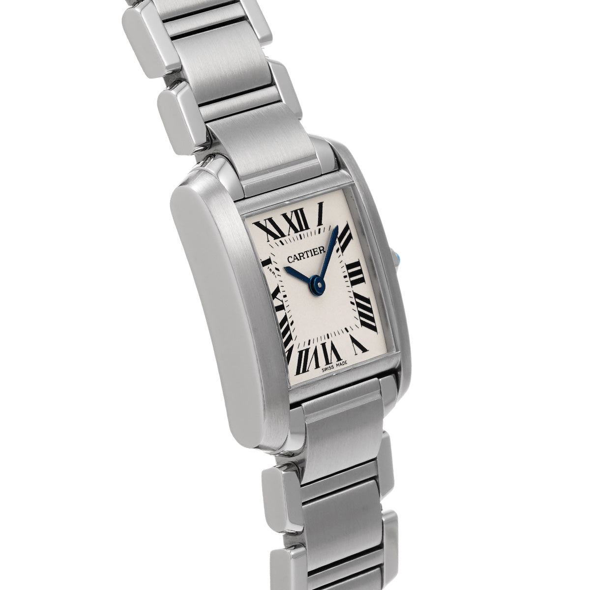 Tank Francaise SM W51008Q3 Silver CARTIER Ladies [Pre-owned]