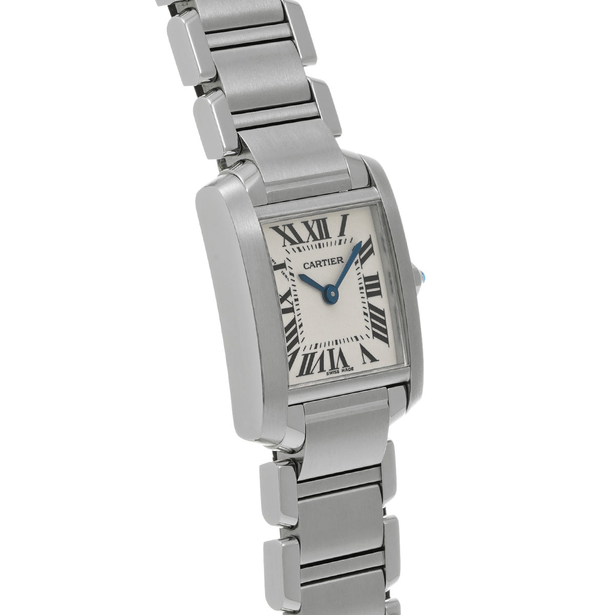 Tank Francaise SM W51008Q3 Silver CARTIER Ladies [Pre-owned]