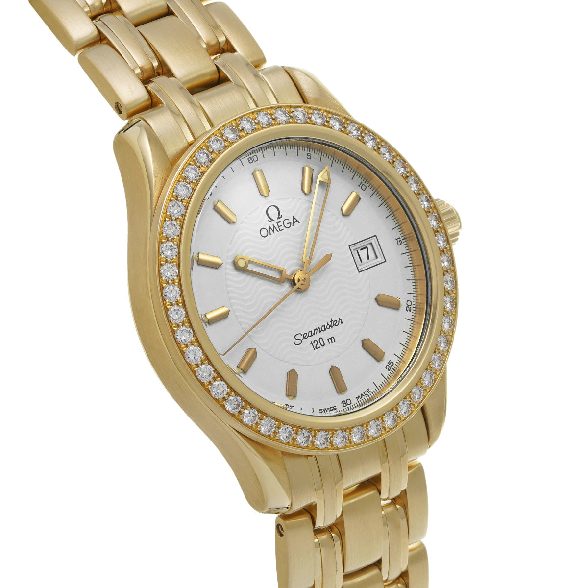 Seamaster 2115.21 White OMEGA Men's [Pre-owned].