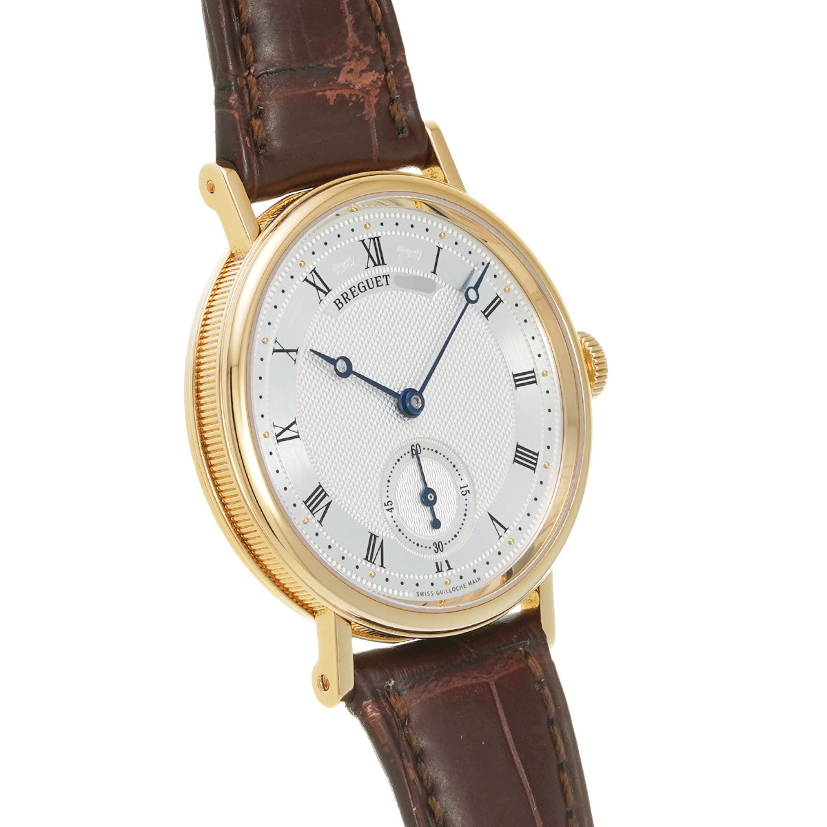 Classic Twin Barrel 5907BA/12/984 Silver Breguet Men's [Pre-Owned].
