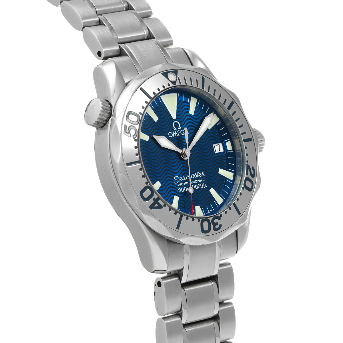 Seamaster Professional 300 2263.80 Blue OMEGA Men's [Pre-Owned].