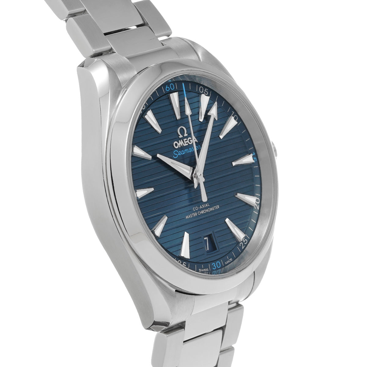Seamaster Aqua Terra Co-Axial Master Chronometer 220.10.41.21.03.001 Blue OMEGA Mens [Pre-Owned].