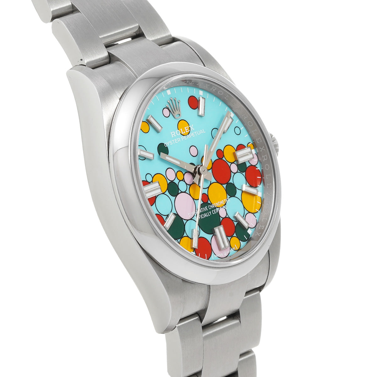 Oyster Perpetual 36 126000 Random Serial Turquoise Blue Celebration-Motif ROLEX Men's [Used].