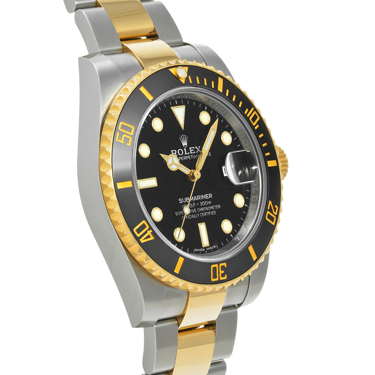 Submariner Date 116613LN Random Serial Black ROLEX Men's [Pre-Owned].