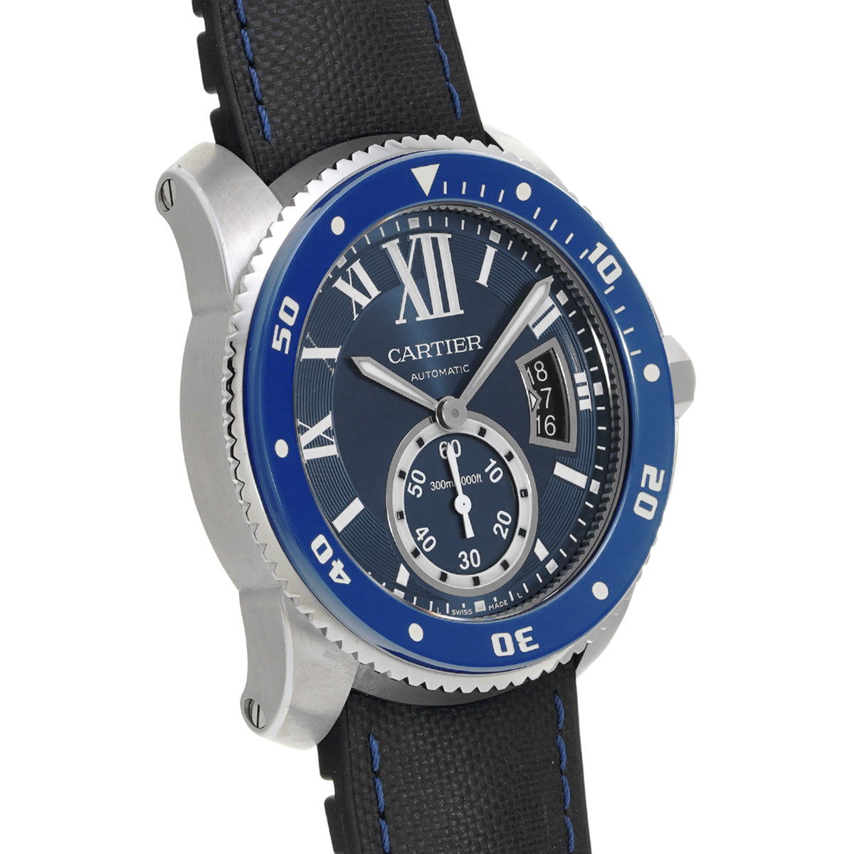 Calibre de Cartier Diver WSCA0010 Blue CARTIER Men's [Pre-owned].