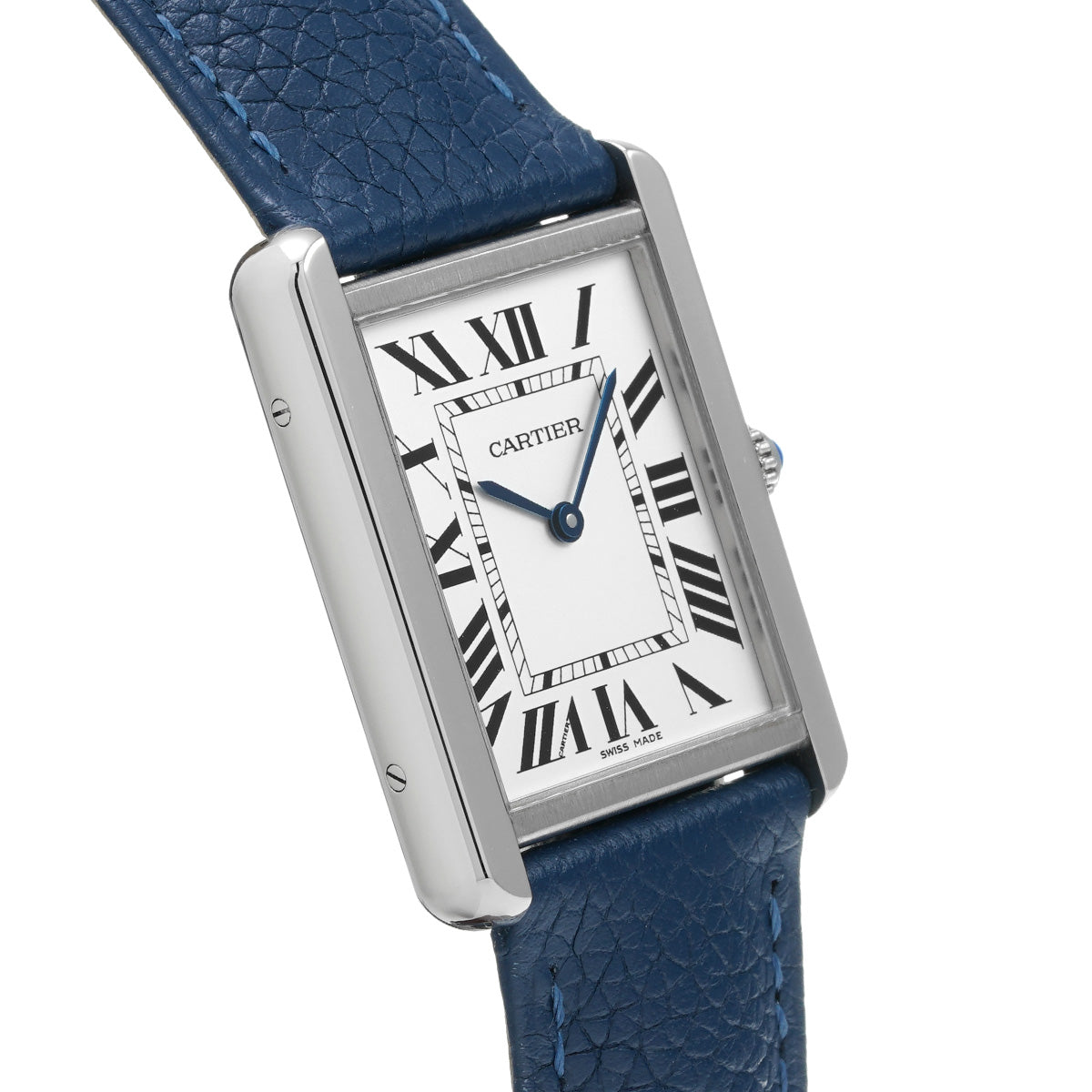 Tank Solo LM WSTA0028 Silver CARTIER Ladies [Pre-owned]