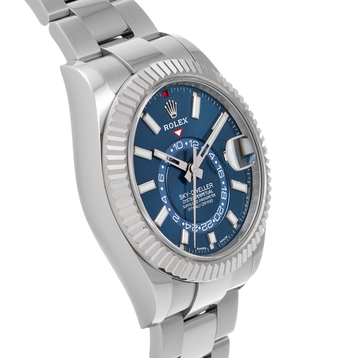 SKYDWELLER 326934 Random Serial Blue ROLEX Men's [Pre-Owned].