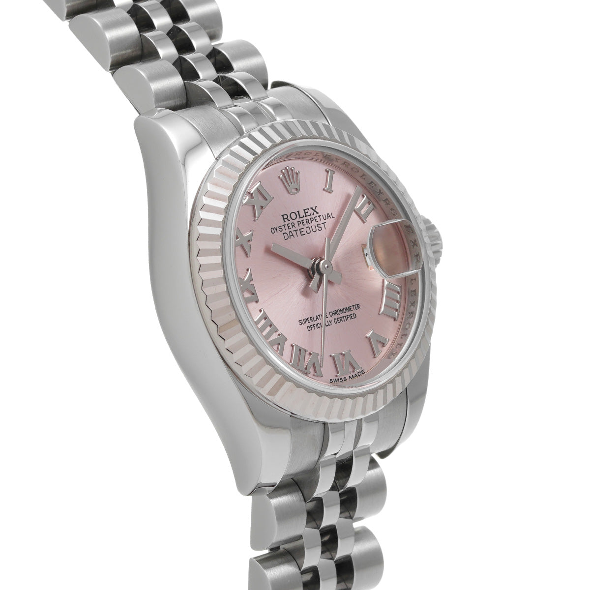 DATE JUST 179174 Random Serial Pink ROLEX Ladies [Pre-Owned].