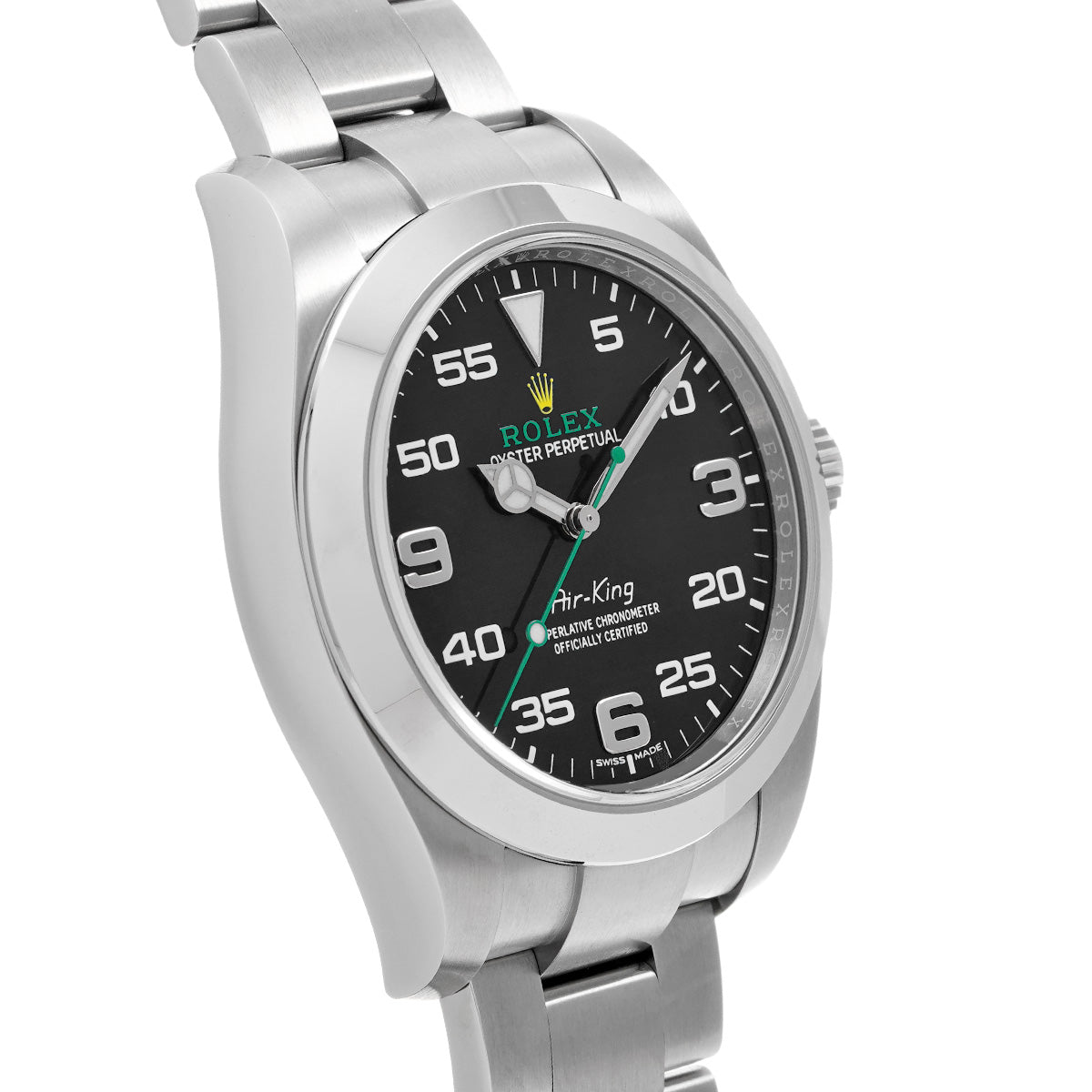 AIRKING 116900 Random Serial Black ROLEX Men's [Pre-owned].