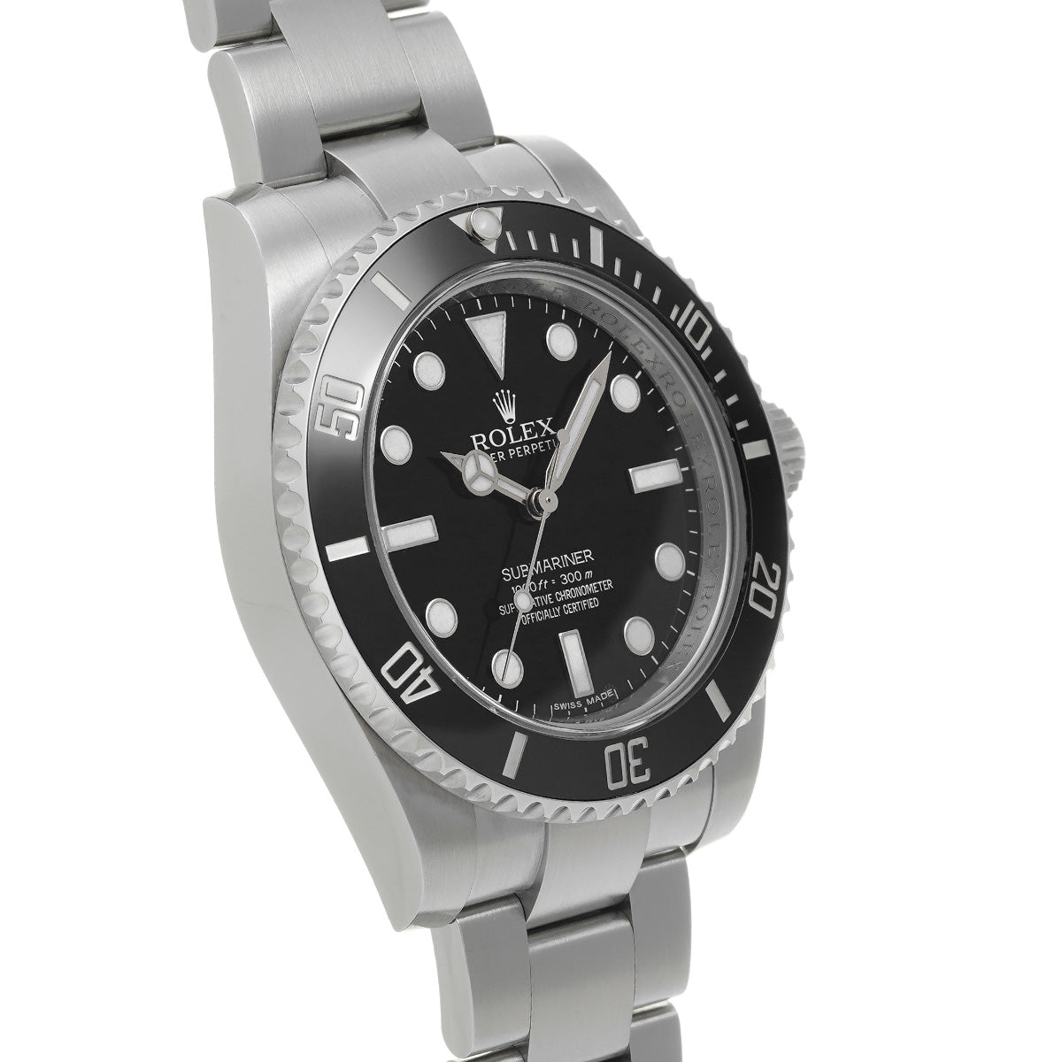 Submariner 114060 Random Serial Black ROLEX Men's [Pre-Owned].