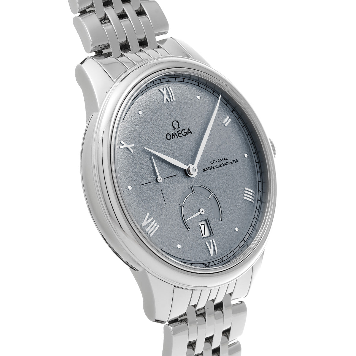 De Ville Prestige Co-Axial Master Chronometer Power Reserve 434.10.41.21.03.001 Light Blue OMEGA Men's [pre-owned]