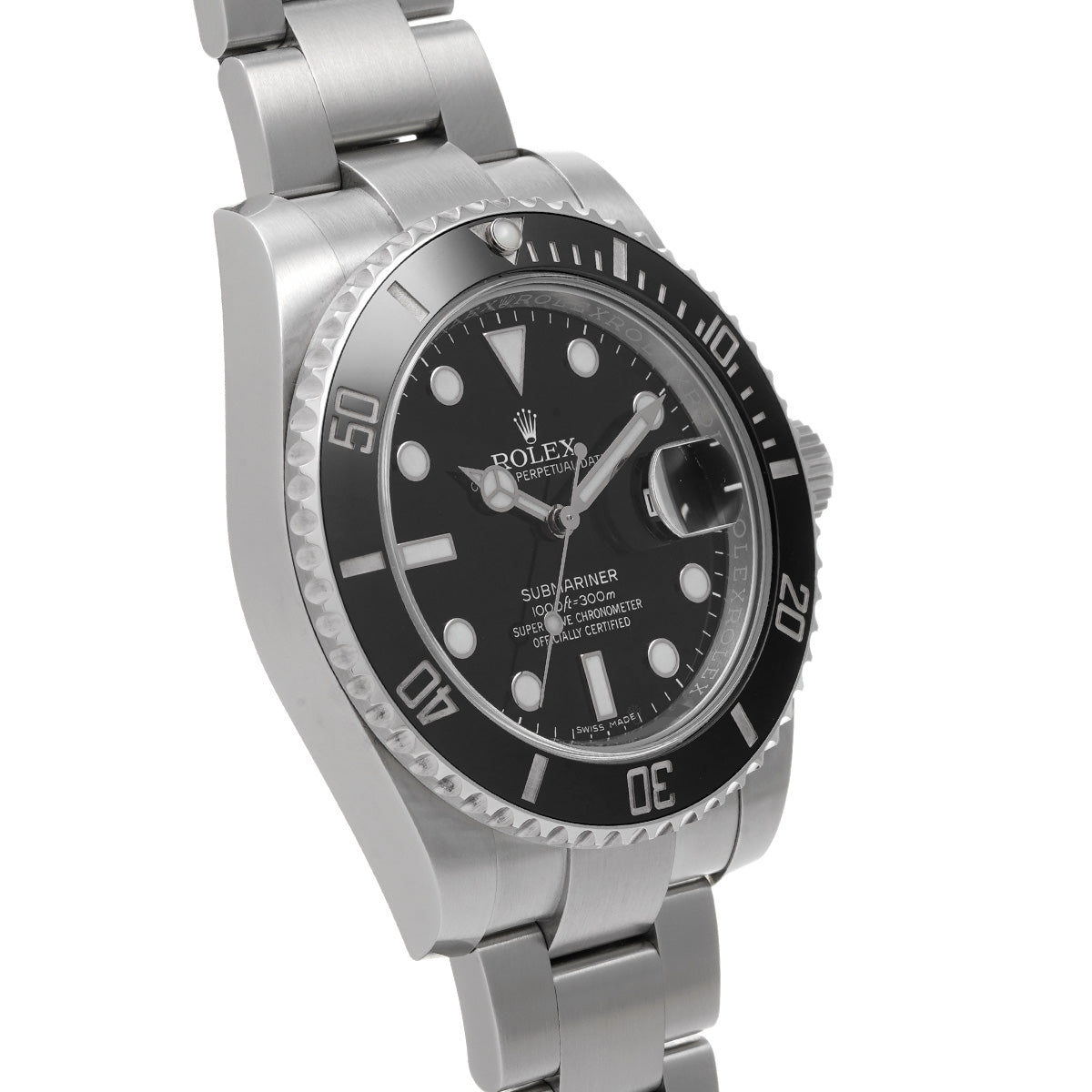 Submariner Date 116610LN Random Serial Black ROLEX Men's [Pre-Owned].