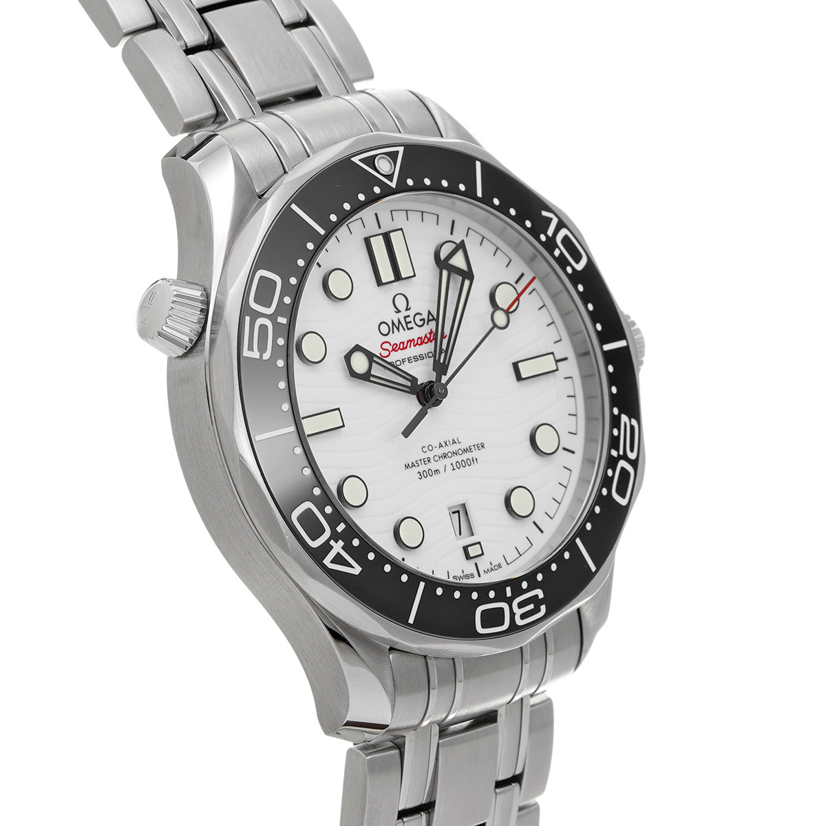 Seamaster Diver 300 Co-Axial Master Chronometer 210.30.42.20.04.001 White OMEGA Mens [Pre-Owned].