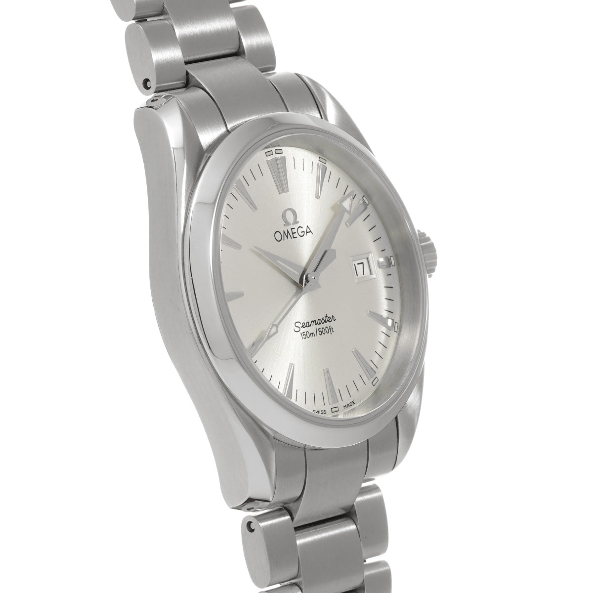 2518.30 Seamaster Aqua Terra Quartz Silver OMEGA Men's [Pre-owned]