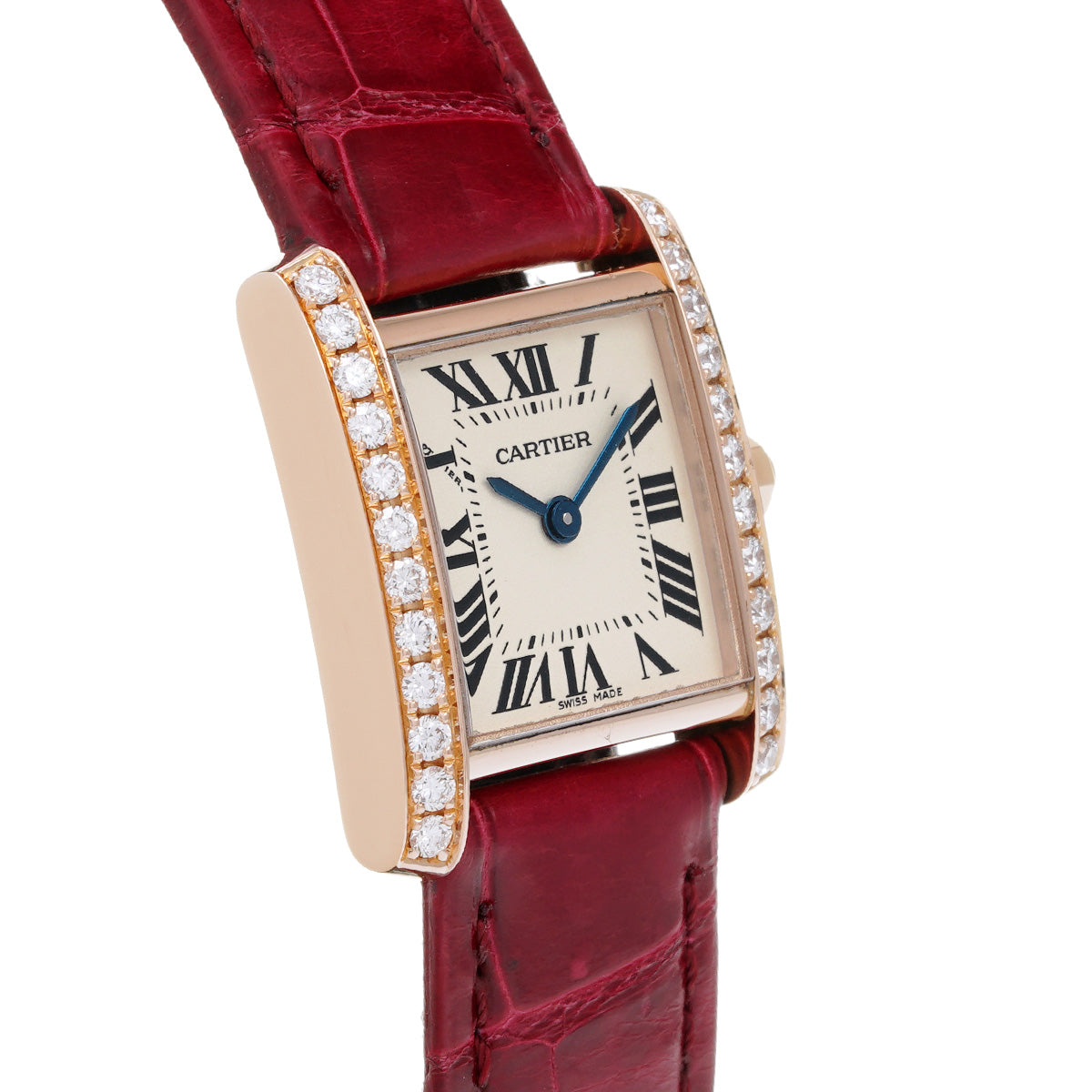 Tank Francaise SM WE104531 Silver CARTIER Ladies [Pre-owned]