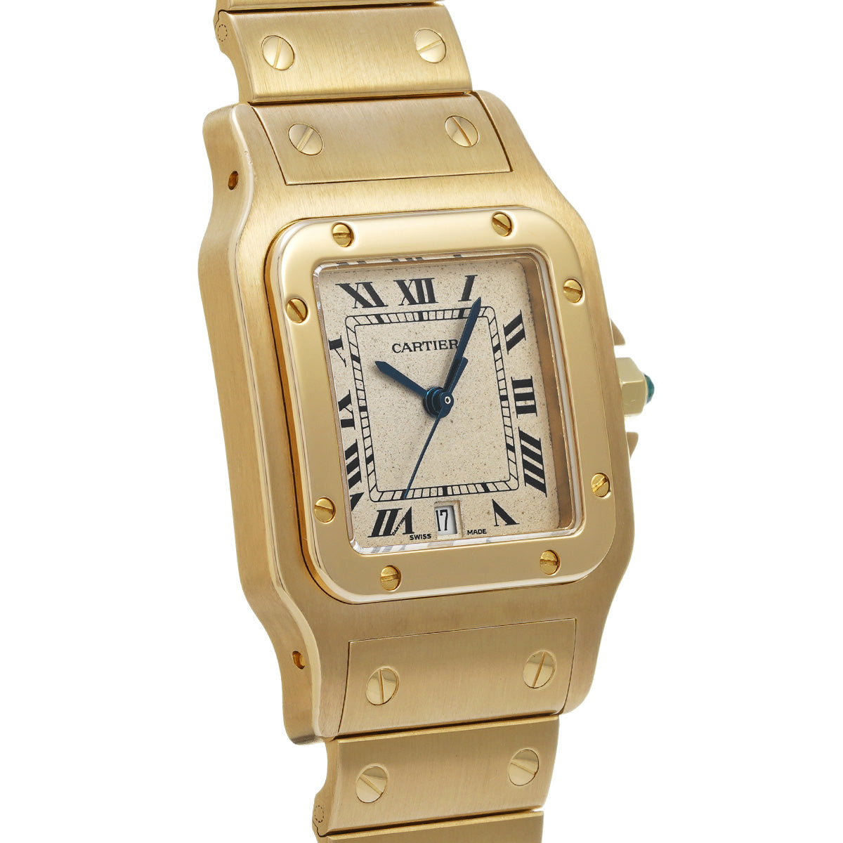 Santos Galve 887901 White CARTIER Unisex [Pre-owned].
